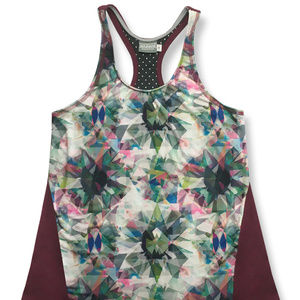 MAJAMAS EARTH sporty workout racerback tank top